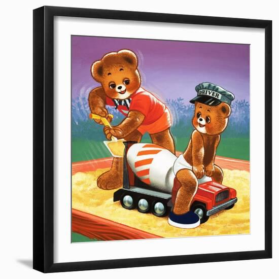 Teddy Bear-Francis Phillipps-Framed Giclee Print