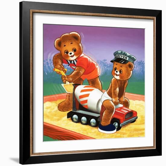 Teddy Bear-Francis Phillipps-Framed Giclee Print