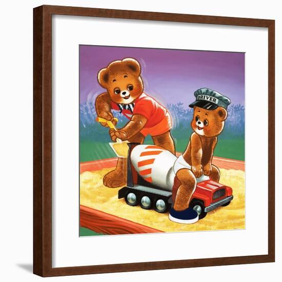 Teddy Bear-Francis Phillipps-Framed Giclee Print