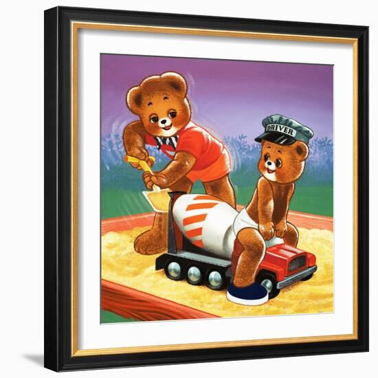 Teddy Bear-Francis Phillipps-Framed Giclee Print