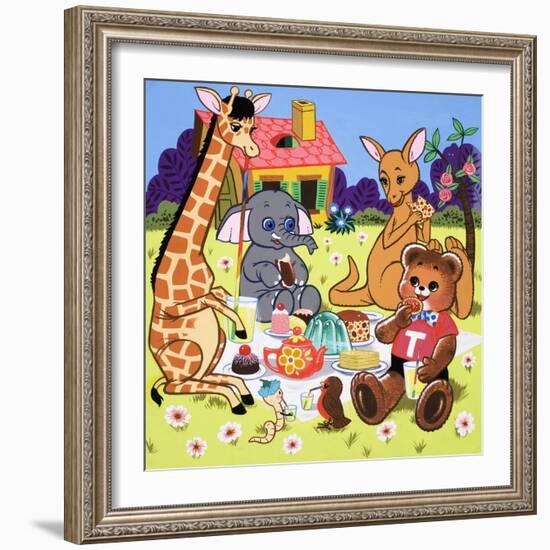 Teddy Bear-Francis Phillipps-Framed Giclee Print