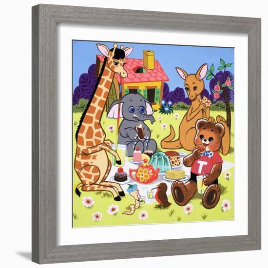 Teddy Bear-Francis Phillipps-Framed Giclee Print