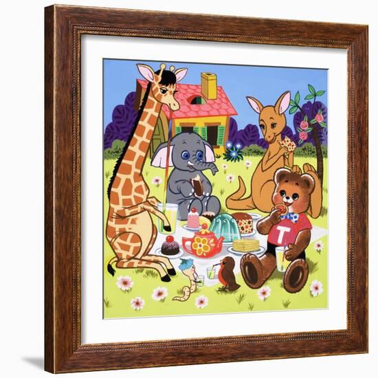 Teddy Bear-Francis Phillipps-Framed Giclee Print