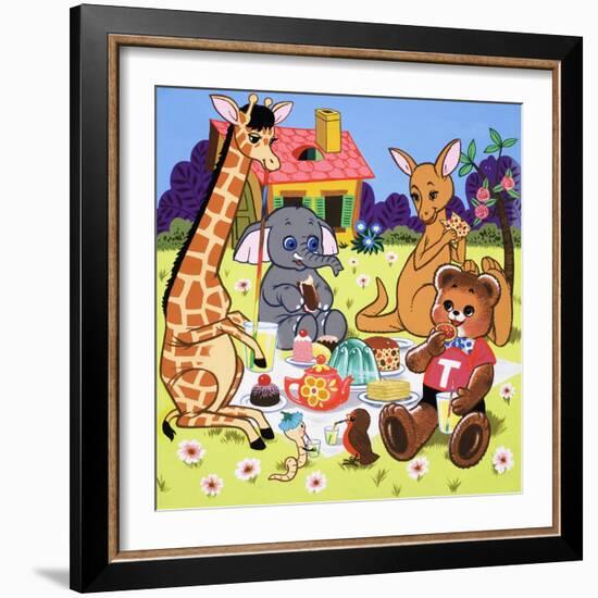 Teddy Bear-Francis Phillipps-Framed Giclee Print