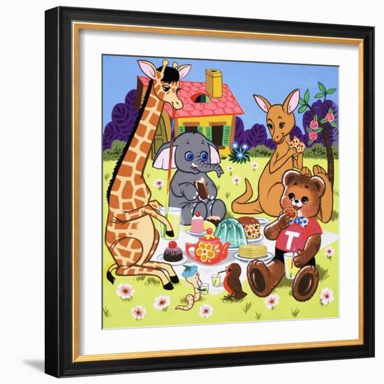 Teddy Bear-Francis Phillipps-Framed Giclee Print