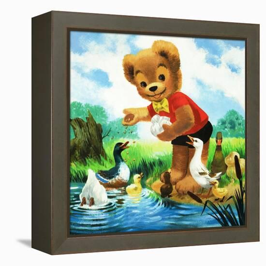 Teddy Bear-Francis Phillipps-Framed Premier Image Canvas