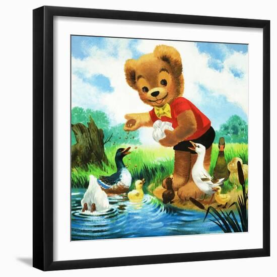 Teddy Bear-Francis Phillipps-Framed Giclee Print