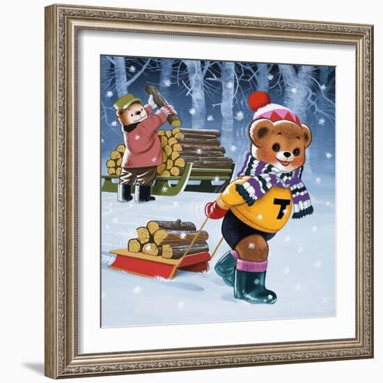 Teddy Bear-Francis Phillipps-Framed Giclee Print