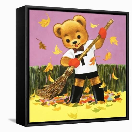 Teddy Bear-Francis Phillipps-Framed Premier Image Canvas