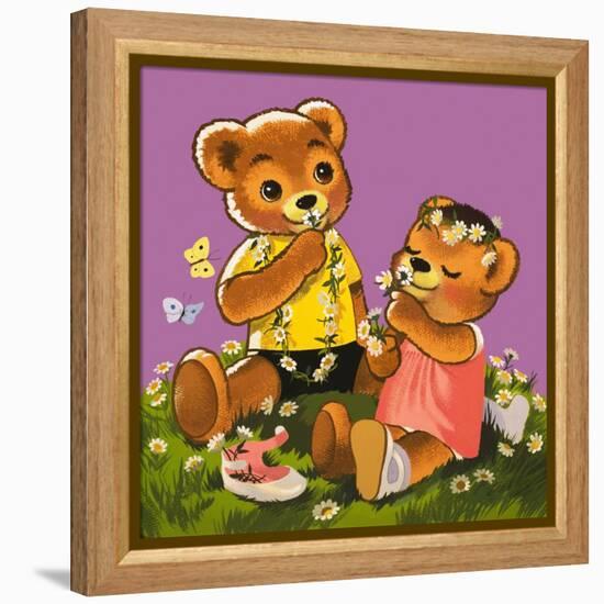 Teddy Bear-Francis Phillipps-Framed Premier Image Canvas