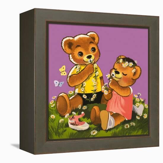 Teddy Bear-Francis Phillipps-Framed Premier Image Canvas