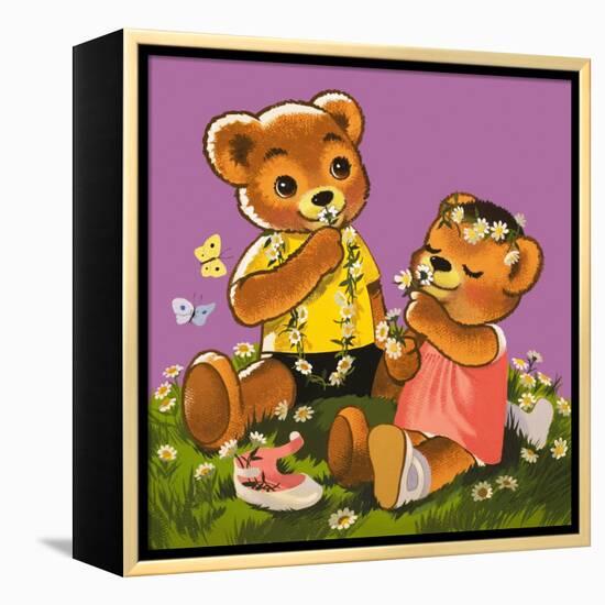 Teddy Bear-Francis Phillipps-Framed Premier Image Canvas