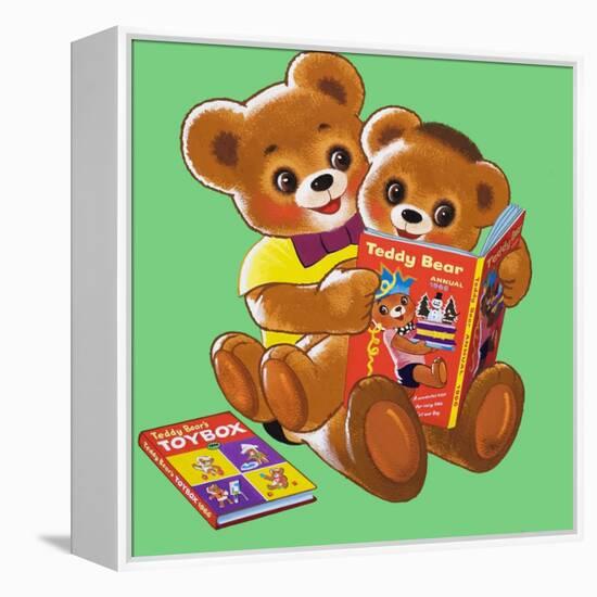 Teddy Bear-Francis Phillipps-Framed Premier Image Canvas