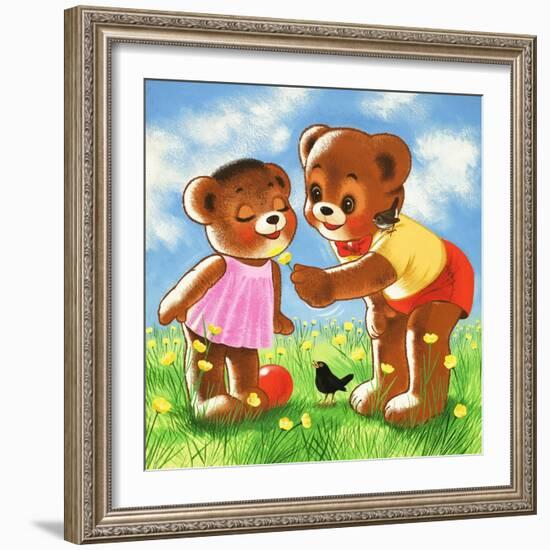 Teddy Bear-Francis Phillipps-Framed Giclee Print