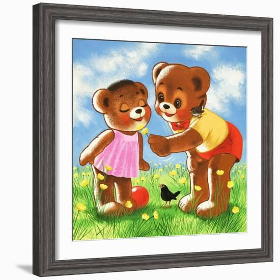 Teddy Bear-Francis Phillipps-Framed Giclee Print