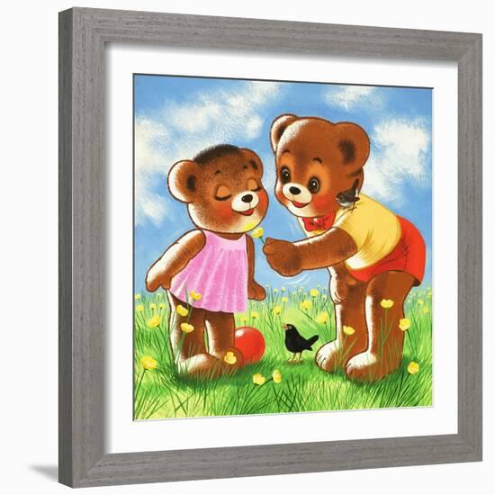 Teddy Bear-Francis Phillipps-Framed Giclee Print