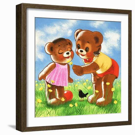 Teddy Bear-Francis Phillipps-Framed Giclee Print