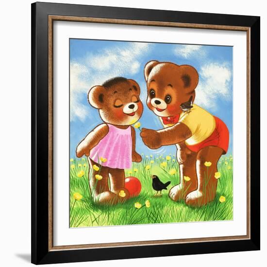 Teddy Bear-Francis Phillipps-Framed Giclee Print