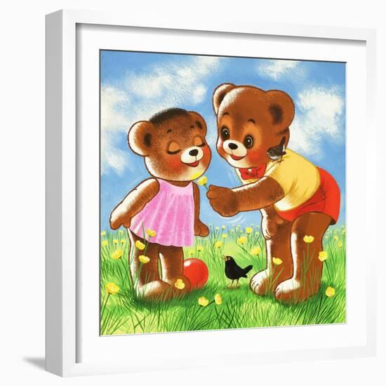 Teddy Bear-Francis Phillipps-Framed Giclee Print