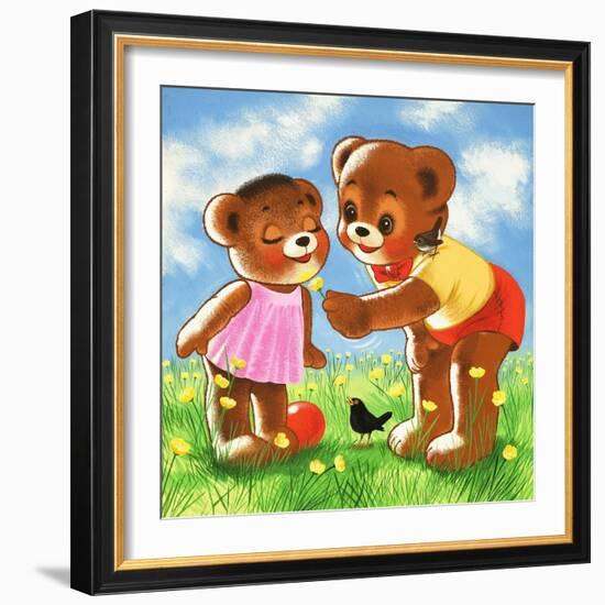 Teddy Bear-Francis Phillipps-Framed Giclee Print