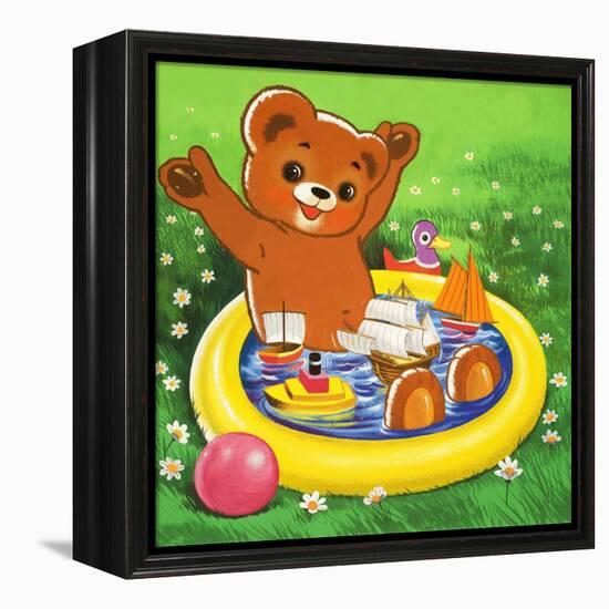 Teddy Bear-Francis Phillipps-Framed Premier Image Canvas