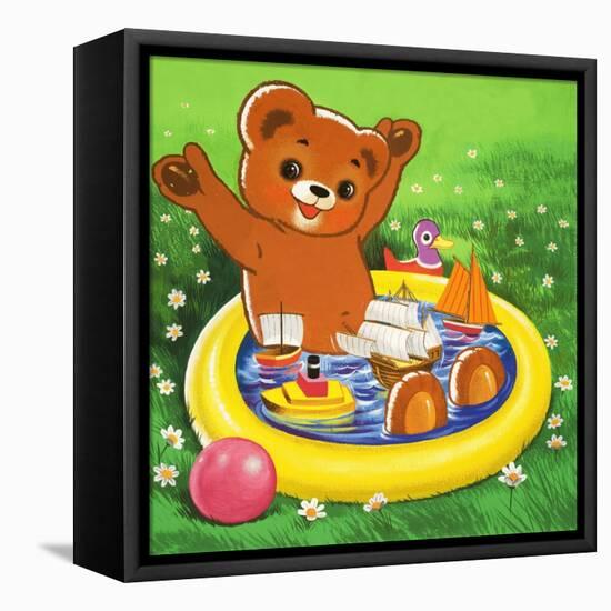 Teddy Bear-Francis Phillipps-Framed Premier Image Canvas