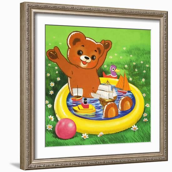 Teddy Bear-Francis Phillipps-Framed Giclee Print