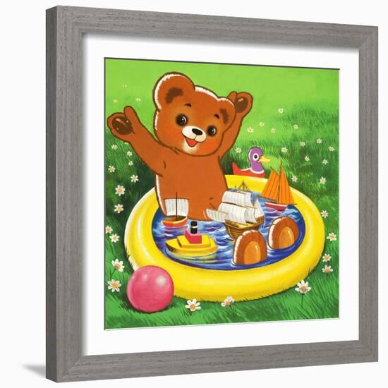 Teddy Bear-Francis Phillipps-Framed Giclee Print