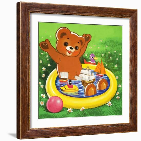 Teddy Bear-Francis Phillipps-Framed Giclee Print