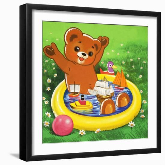 Teddy Bear-Francis Phillipps-Framed Giclee Print