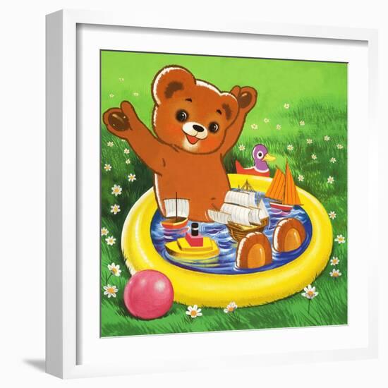 Teddy Bear-Francis Phillipps-Framed Giclee Print