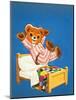 Teddy Bear-Francis Phillipps-Mounted Giclee Print