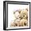 Teddy Couple-MAKIKO-Framed Giclee Print