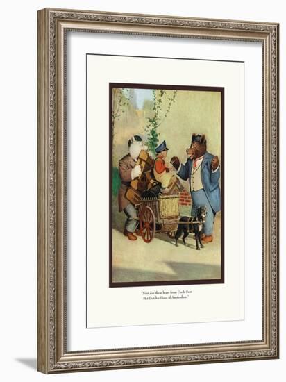 Teddy Roosevelt's Bears: Dutchie Hans-R.k. Culver-Framed Art Print