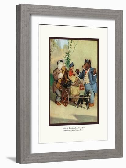 Teddy Roosevelt's Bears: Dutchie Hans-R.k. Culver-Framed Art Print