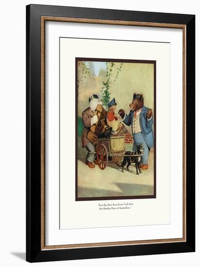 Teddy Roosevelt's Bears: Dutchie Hans-R.k. Culver-Framed Art Print