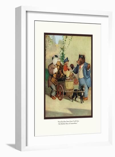 Teddy Roosevelt's Bears: Dutchie Hans-R.k. Culver-Framed Art Print