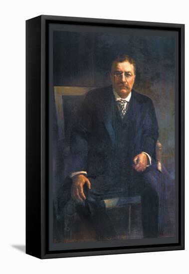 Teddy Roosevelt-George Torre-Framed Stretched Canvas