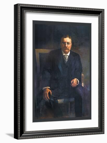 Teddy Roosevelt-George Torre-Framed Art Print