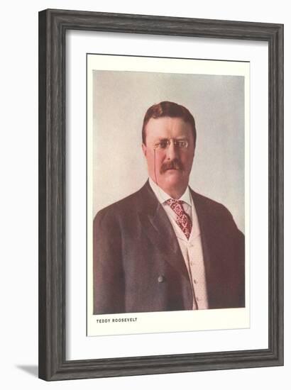 Teddy Roosevelt-null-Framed Art Print