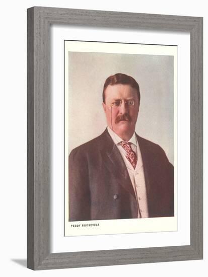 Teddy Roosevelt-null-Framed Art Print