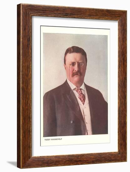 Teddy Roosevelt-null-Framed Art Print