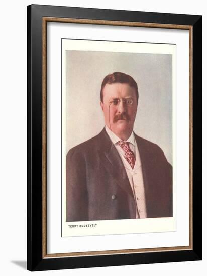 Teddy Roosevelt-null-Framed Art Print