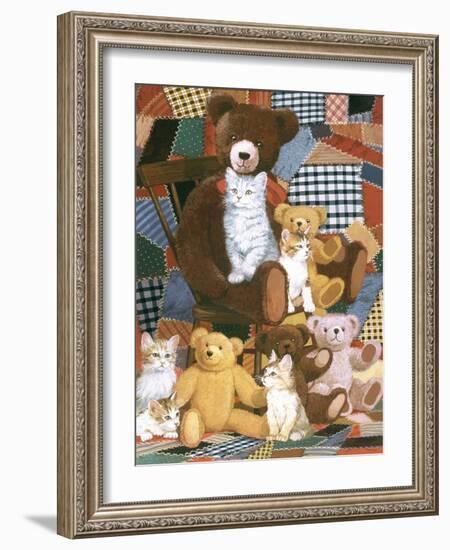 Teddy's and Friends-William Vanderdasson-Framed Giclee Print