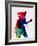 Teddybear Watercolor-Lora Feldman-Framed Art Print