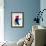 Teddybear Watercolor-Lora Feldman-Framed Art Print displayed on a wall