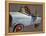 Tee Bird Pedal Car Angle-Michelle Calkins-Framed Stretched Canvas