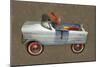 Tee Bird Pedal Car-Michelle Calkins-Mounted Art Print