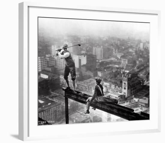 Tee Time-null-Framed Art Print