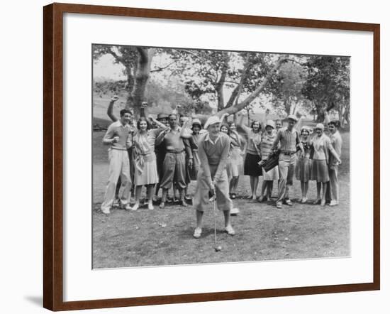 Teed Off-null-Framed Photo